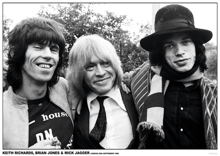Rolling Stones - London 1968 – virallisesti lisensoitu juliste, 84.1×59.4 cm juliste