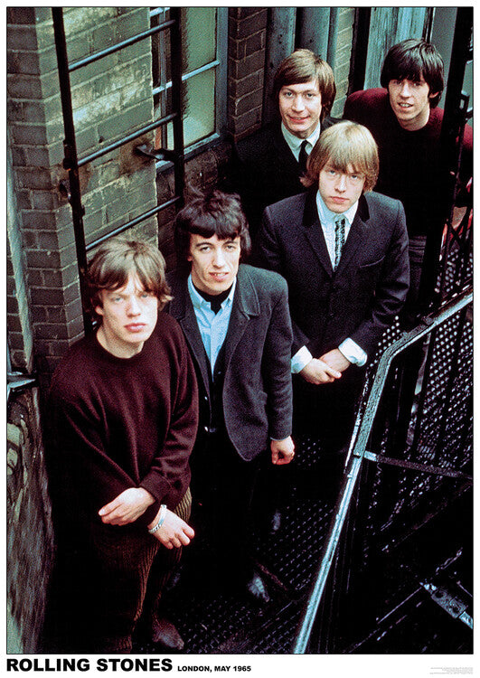 Rolling Stones - London 1965 – virallisesti lisensoitu juliste, 59.4×84.1 cm juliste