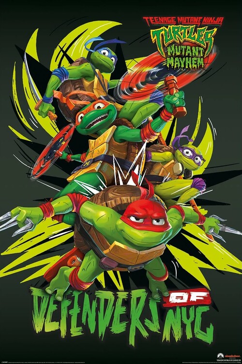 Teenage Mutant Ninja Turtles: Mutant Mayhem - Deefenders Of NYC – juliste juliste