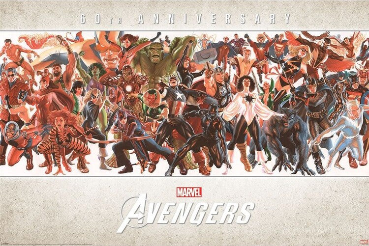 Avengers - 60th Anniversary by Alex Ross – juliste juliste