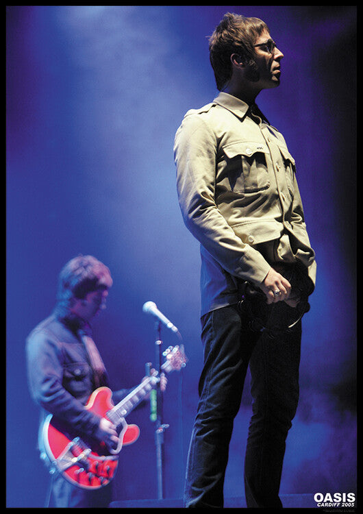 Oasis - Cardiff – virallisesti lisensoitu juliste, 59.4×84.1 cm juliste
