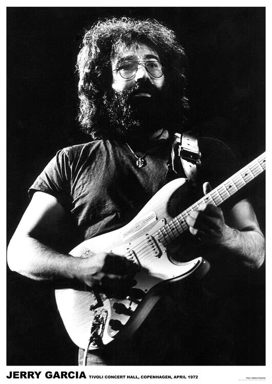 Grateful Dead / Jerry Garcia - Guitar 1970 – virallisesti lisensoitu juliste, 59.4×84.1 cm juliste