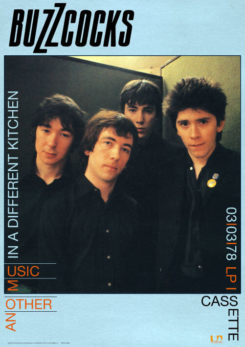 Buzzcocks - Another Music – virallisesti lisensoitu juliste, 59.4×84.1 cm juliste
