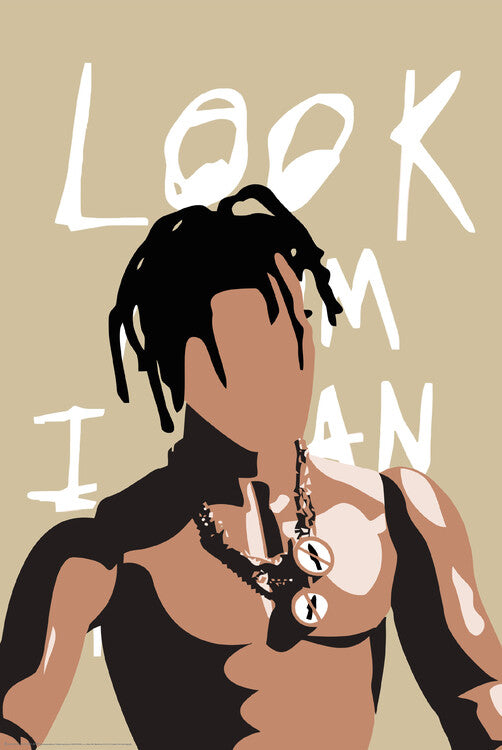Rapper Minimalistic – virallisesti lisensoitu juliste, 61×91.5 cm juliste