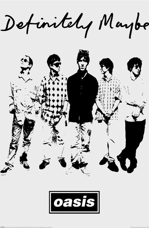 Oasis - Definetelly Band – virallisesti lisensoitu juliste, 61×91.5 cm juliste
