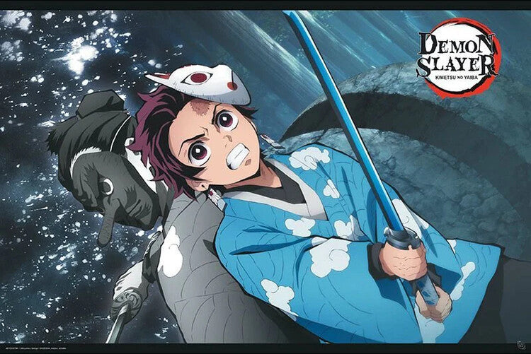 Demon Slayer: Kimetsu no Yaiba - Tanjiro Kamado & Sakonji Urokodaki – juliste juliste