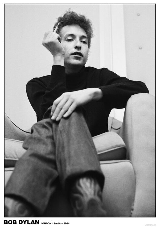 Bob Dylan - London 1964 – virallisesti lisensoitu juliste, 59.4×84.1 cm juliste