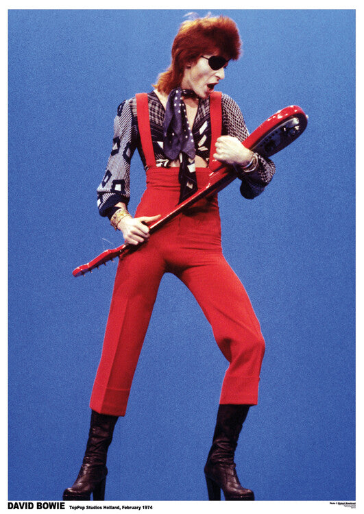 David Bowie - Top Studios – virallisesti lisensoitu juliste, 59.4×84.1 cm