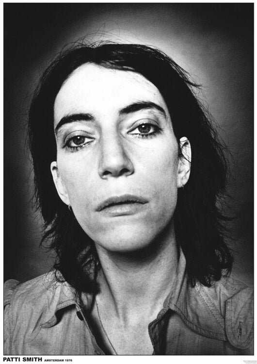 Patti Smith - Close Up Face – virallisesti lisensoitu juliste, 59.4×84.1 cm juliste
