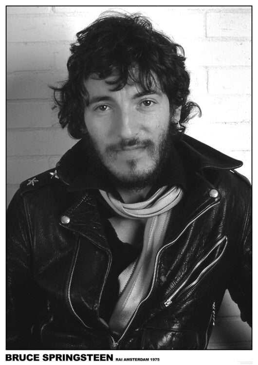 Bruce Springsteen - Rai Amsterdam 1975 – virallisesti lisensoitu juliste, 59.4×84.1 cm juliste