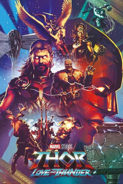Thor - Love and Thunder – juliste