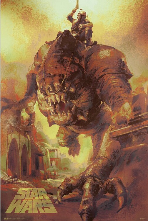 Star Wars: The Book of Boba Fett - Rancor Ride – juliste juliste