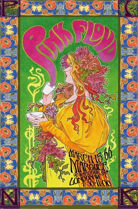 Pink Floyd - '66 – virallisesti lisensoitu juliste, 61×91.5 cm juliste