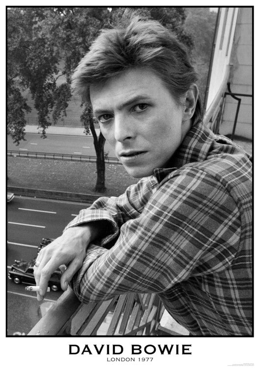 David Bowie - London 1977 – virallisesti lisensoitu juliste, 59.4×84.1 cm juliste