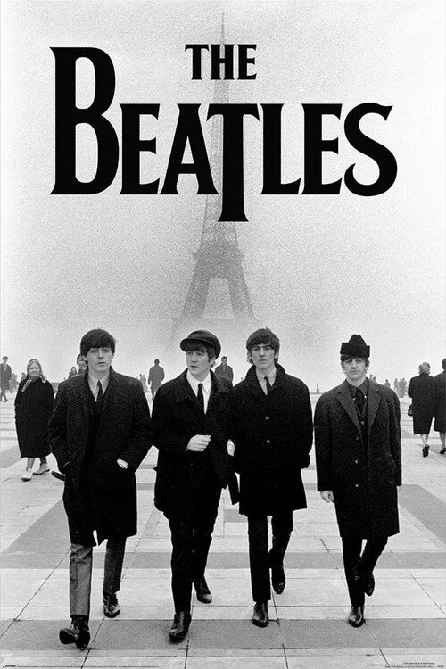 The Beatles - Eiffel Tower – virallisesti lisensoitu juliste, 61×91.5 cm juliste