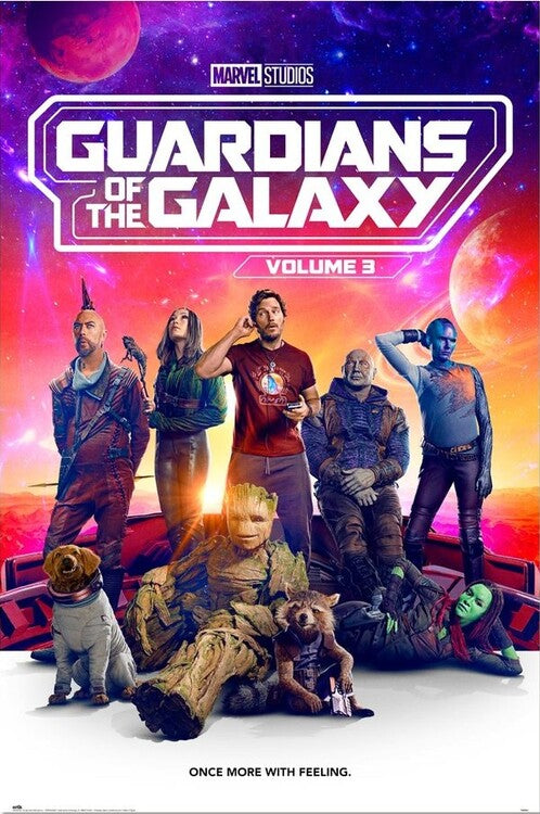 Marvel: Guardians of the Galaxy 3 - One More With Feeling – juliste juliste