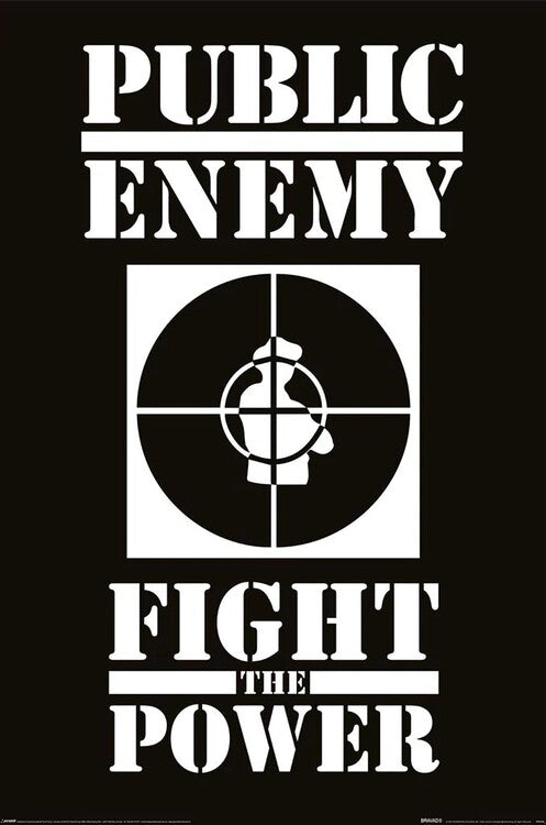 Public Enemy - Fight the Power – virallisesti lisensoitu juliste, 61×91.5 cm juliste