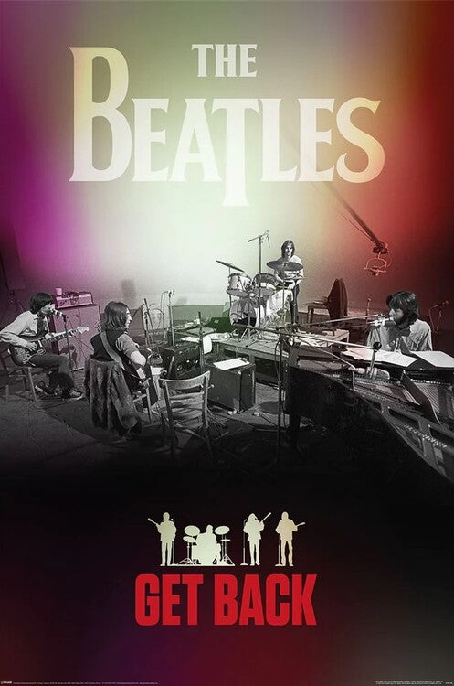 The Beatles - Get Back – virallisesti lisensoitu juliste, 61×91.5 cm juliste