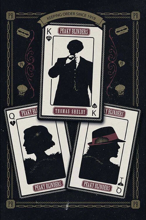 Peaky Blinders - Cards – juliste