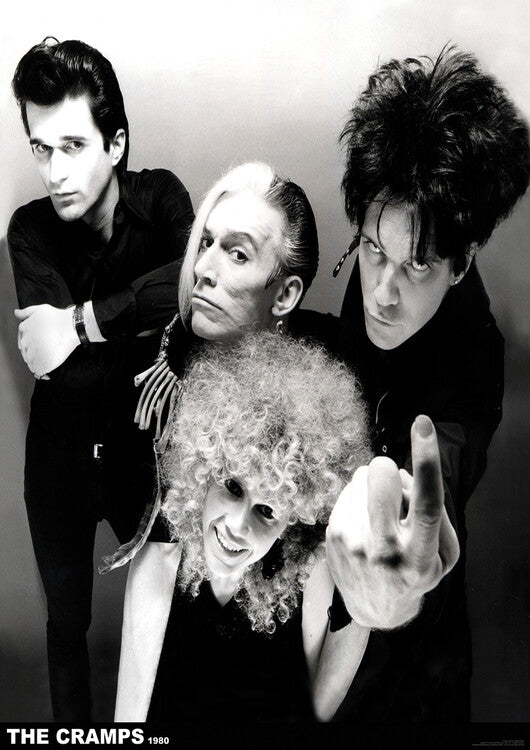 The Cramps - Group Finger – virallisesti lisensoitu juliste, 59.4×84.1 cm juliste