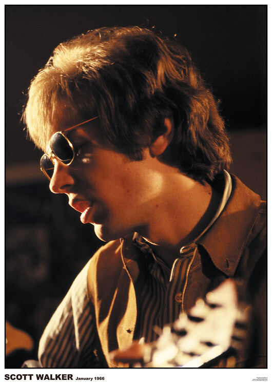 Scott Walker - London 1966 – virallisesti lisensoitu juliste, 59.4×84.1 cm juliste