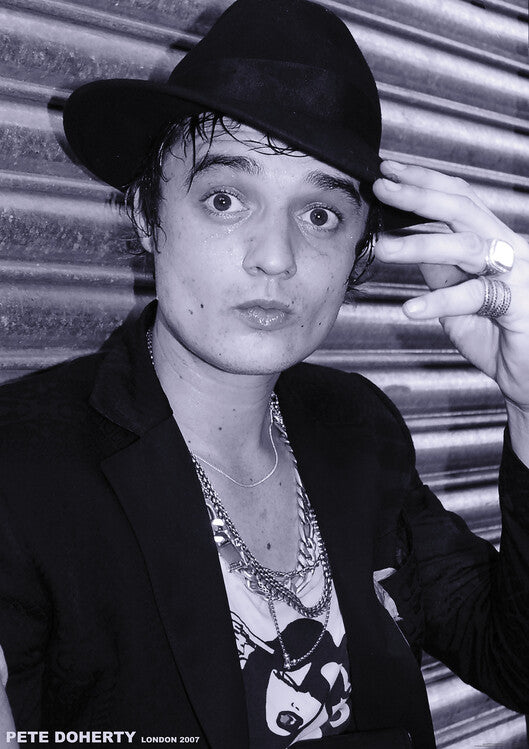 The Libertines / Pete Doherty - London 2007 – virallisesti lisensoitu juliste, 59.4×84.1 cm
