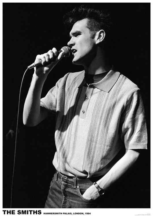 The Smiths / Morrissey - Hammersmith Palais – virallisesti lisensoitu juliste, 59.4×84.1 cm juliste