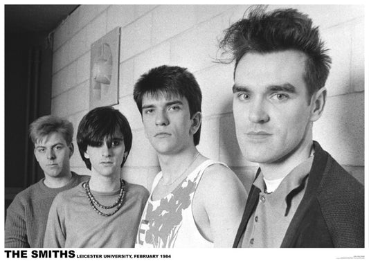 The Smiths - Leicester Uni 1984 – virallisesti lisensoitu juliste, 84.1×59.4 cm juliste
