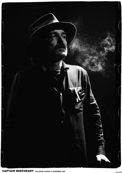 Captain Beefheart - The Venue, London 1980 – juliste