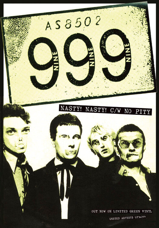 999 - Nasty Nasty – virallisesti lisensoitu juliste, 59.4×84.1 cm juliste