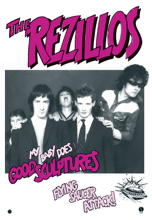 Rezillos - My Baby Does Good Sculptures – virallisesti lisensoitu juliste, 59.4×84.1 cm juliste