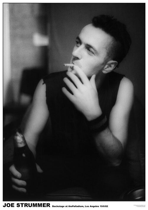 The Clash / Joe Strummer - L.A. Palladium 82 – virallisesti lisensoitu juliste, 59.4×84.1 cm juliste