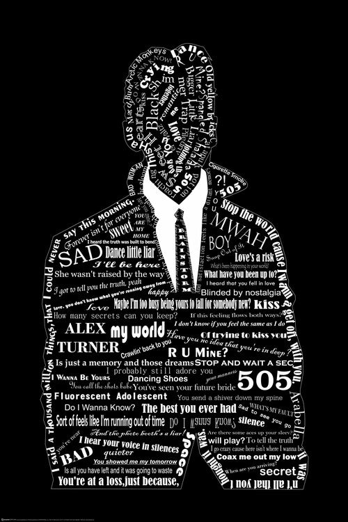 Arctic Monkeys – virallisesti lisensoitu juliste, 61×91.5 cm juliste