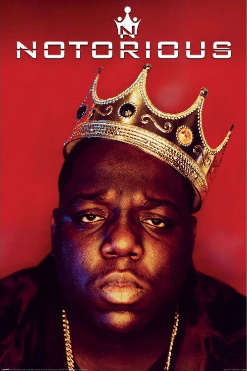 The Notorious B.I.G. - Notorious Crown – virallisesti lisensoitu juliste, 61×91.5 cm juliste