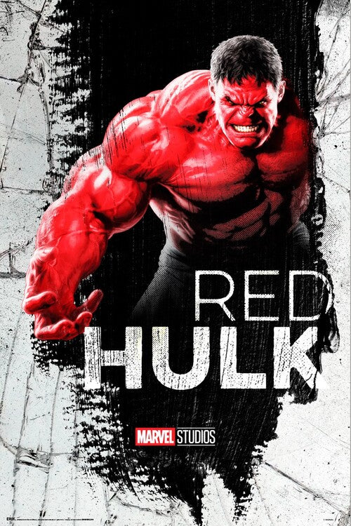Captain America: Brave New World - Red Hulk – juliste