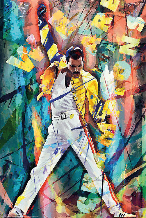 Cubistic portrait of a singer – virallisesti lisensoitu juliste, 61×91.5 cm juliste