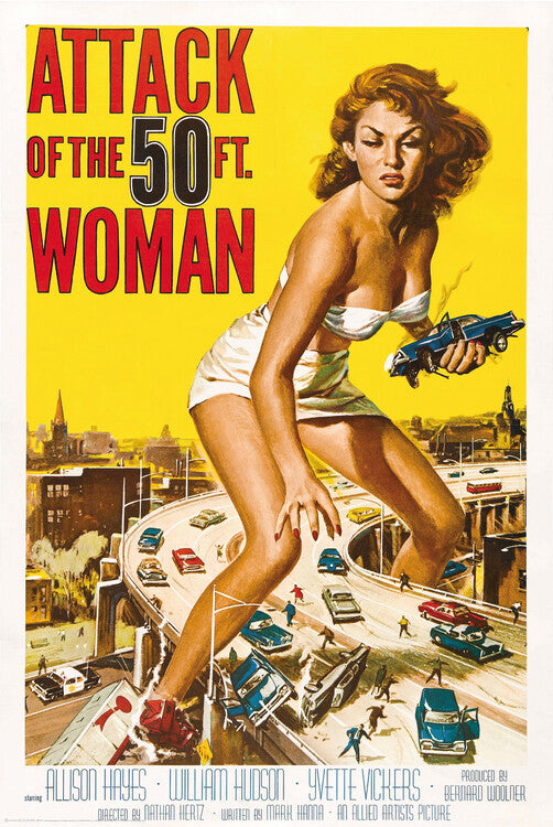 Attack of the 50ft Woman – juliste juliste