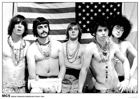 MC5 - 1968 – virallisesti lisensoitu juliste, 84.1×59.4 cm juliste