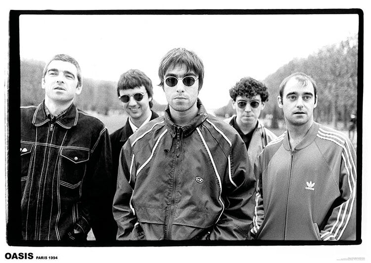 Oasis - Paris 1994 – virallisesti lisensoitu juliste, 84.1×59.4 cm juliste