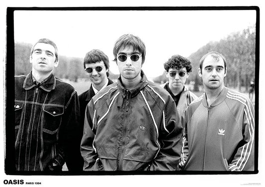 Oasis - Paris 1994 – virallisesti lisensoitu juliste, 84.1×59.4 cm juliste