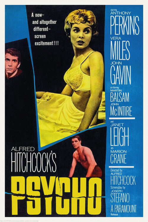 Psycho by Alfred Hitchcock (1960) – juliste juliste