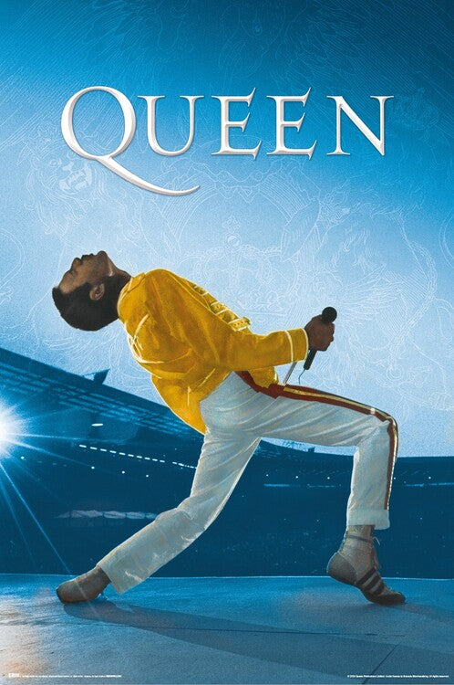 Queen - Wembley – virallisesti lisensoitu juliste, 61×91.5 cm juliste