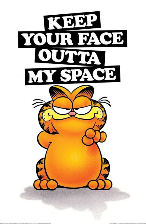 Garfield - Keep Your Face – juliste juliste