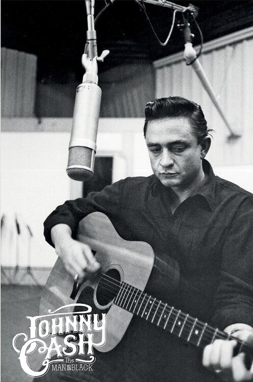Johny Cash - Studio – virallisesti lisensoitu juliste, 61×91.5 cm juliste