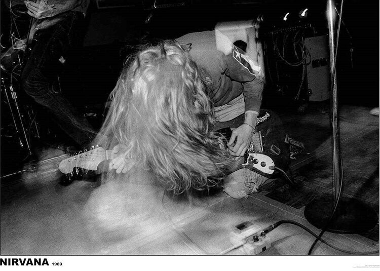 Nirvana - Live 1989 – virallisesti lisensoitu juliste, 84.1×59.4 cm