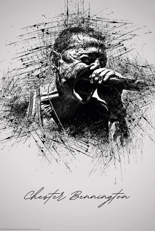 C. Bennington Sketch – virallisesti lisensoitu juliste, 61×91.5 cm juliste
