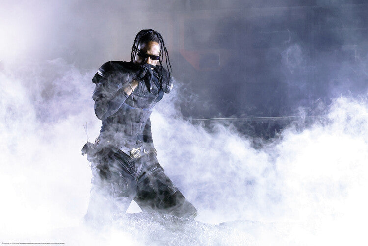 Travis Scott at 66th GRAMMY Awards – virallisesti lisensoitu juliste, 61×91.5 cm