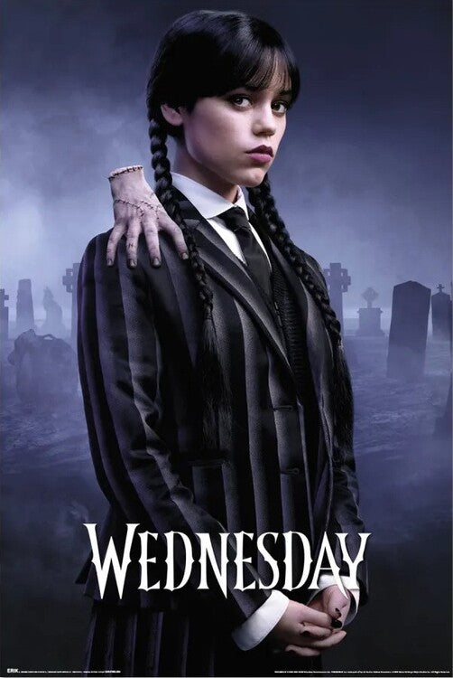 Wednesday T2 - Wednesday & Thing – juliste
