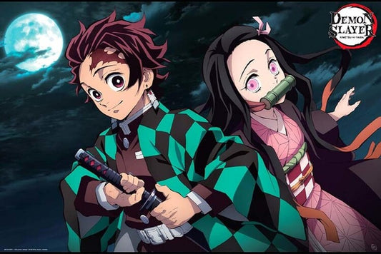 Demon Slayer: Kimetsu no Yaiba - Tanjiro Kamado & Nezuko Kamado – juliste juliste