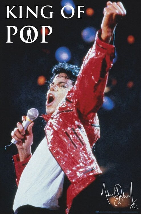 Michael Jackson - King of Pop – virallisesti lisensoitu juliste, 61×91.5 cm